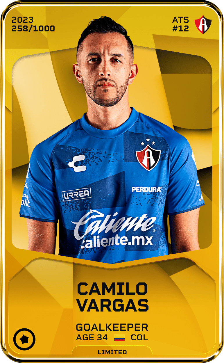 Camilo Vargas 2023-24 • Limited 258/1000