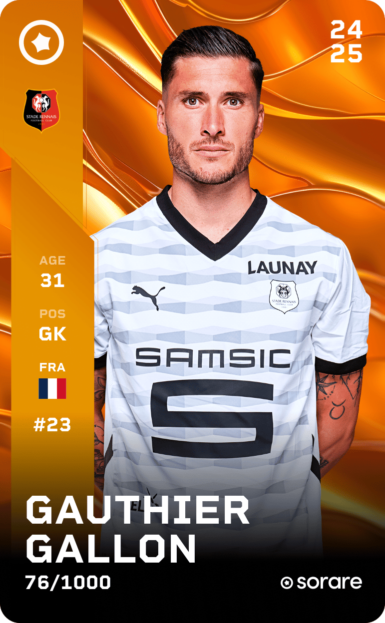 Gauthier Gallon 2024-25 • Limited 76/1000