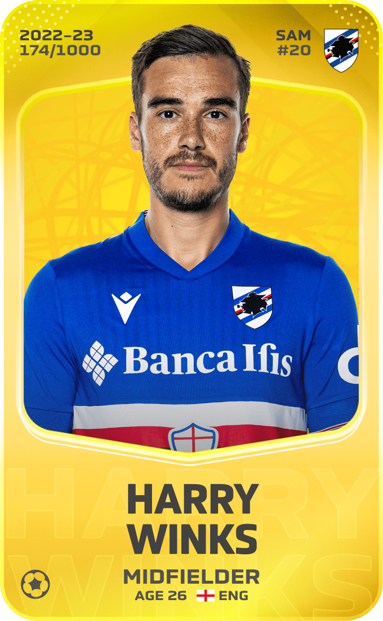 Harry Winks 2022-23 • Limited 174/1000