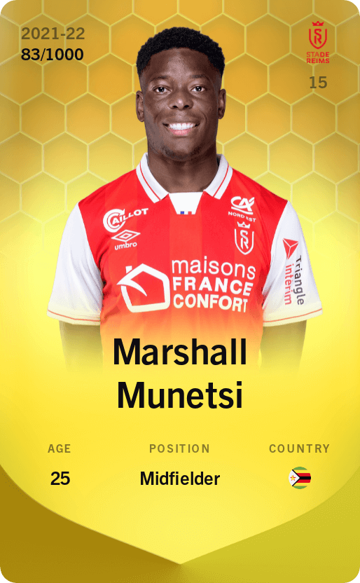 Marshall Munetsi 2021-22 • Limited 83/1000
