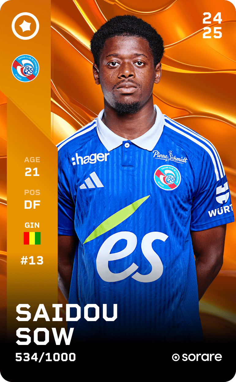 Saidou Sow 2024-25 • Limited 534/1000