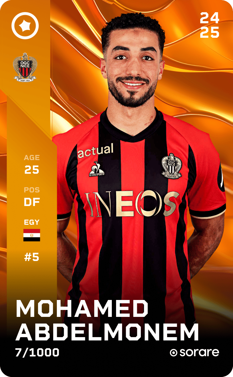 Mohamed Abdelmonem 2024-25 • Limited 7/1000