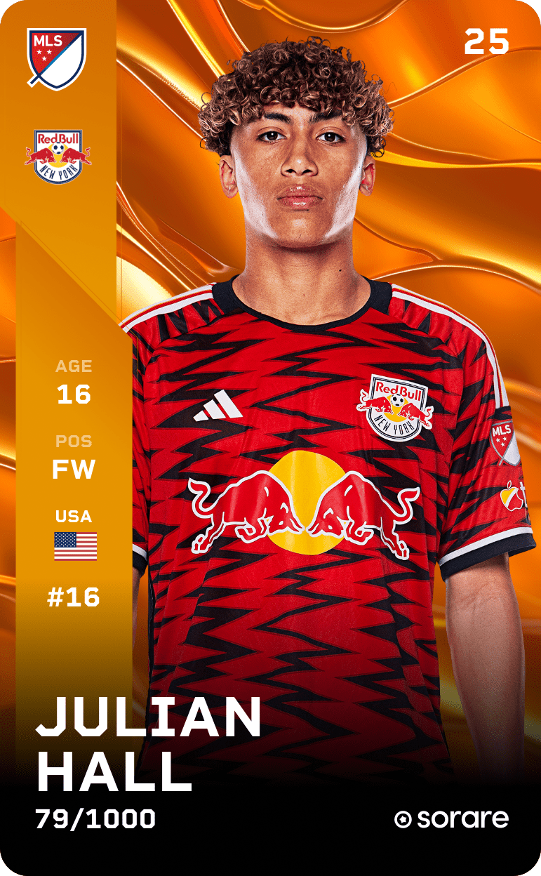 Julian Hall 2025-26 • Limited 79/1000