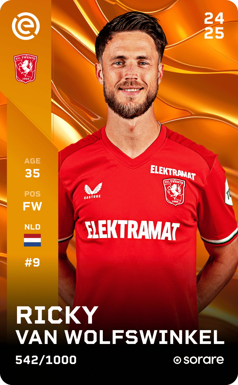 Ricky van Wolfswinkel 2024-25 • Limited 542/1000
