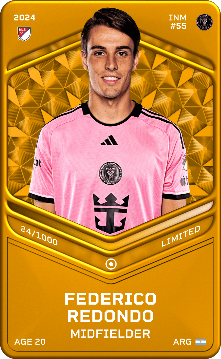 Federico Redondo 2024-25 • Limited 24/1000
