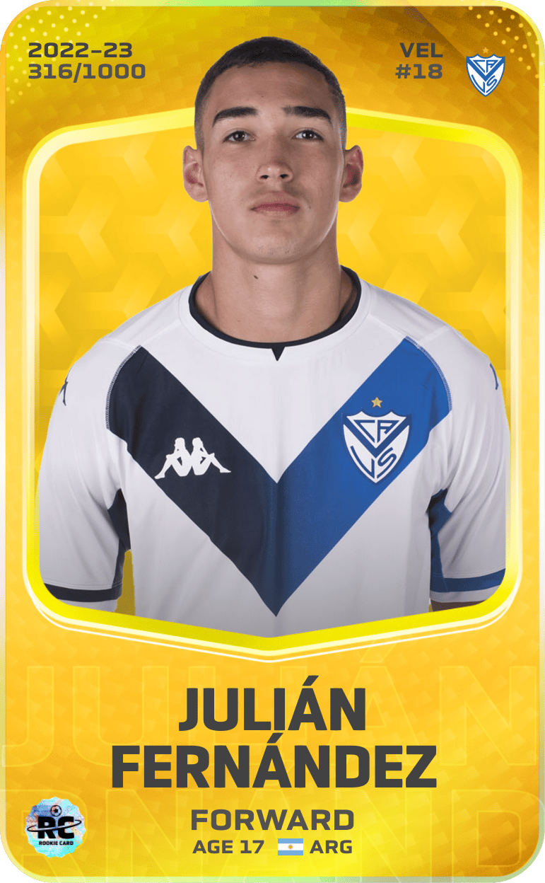 Julián Fernández 2022-23 • Limited 316/1000