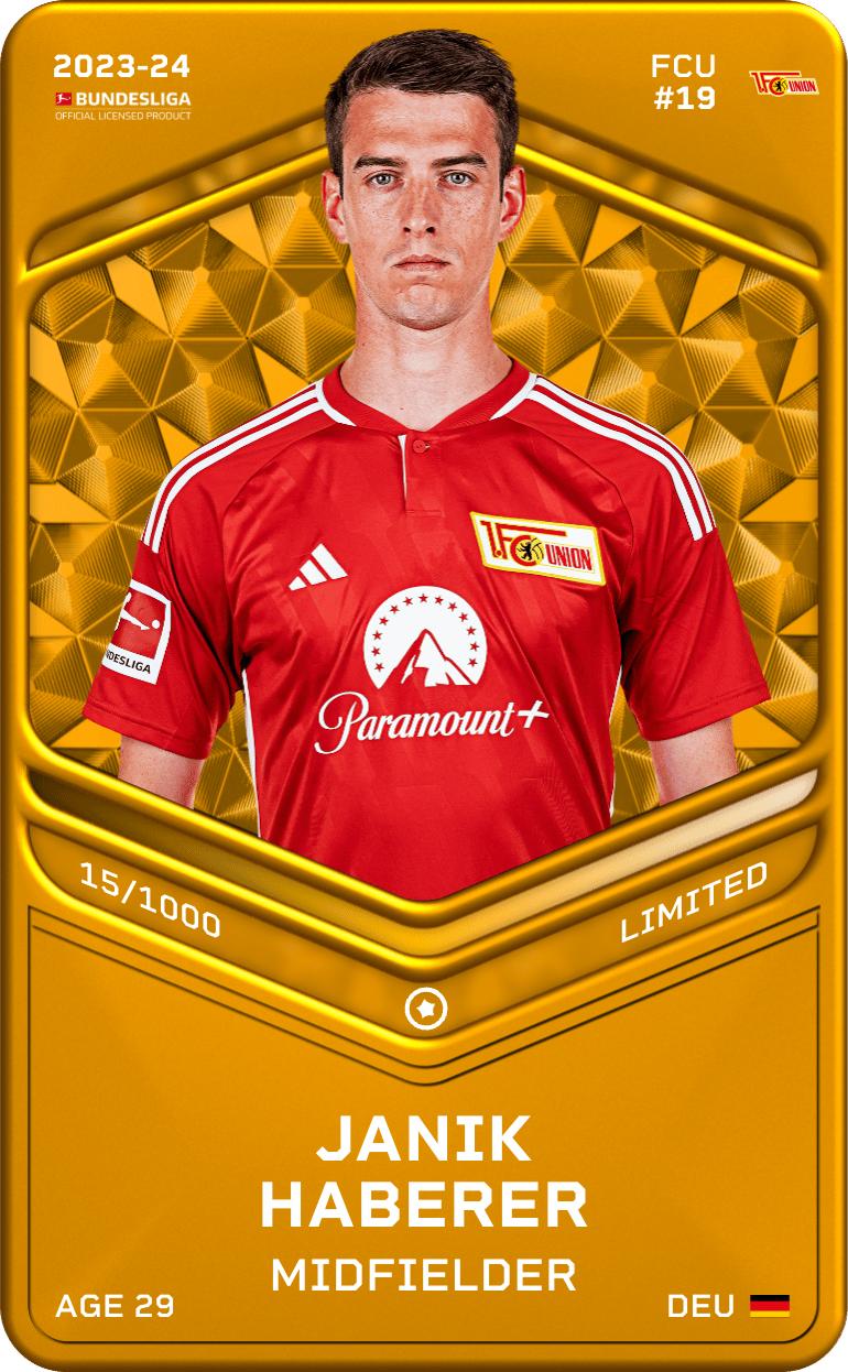 Janik Haberer 2023-24 • Limited 15/1000