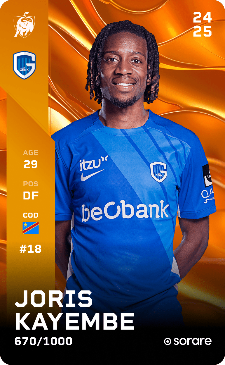 Joris Kayembe 2024-25 • Limited 670/1000