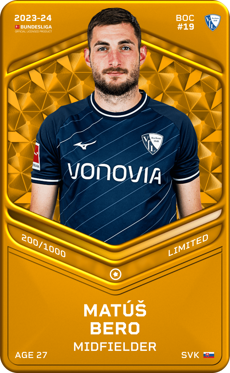 Matúš Bero 2023-24 • Limited 200/1000