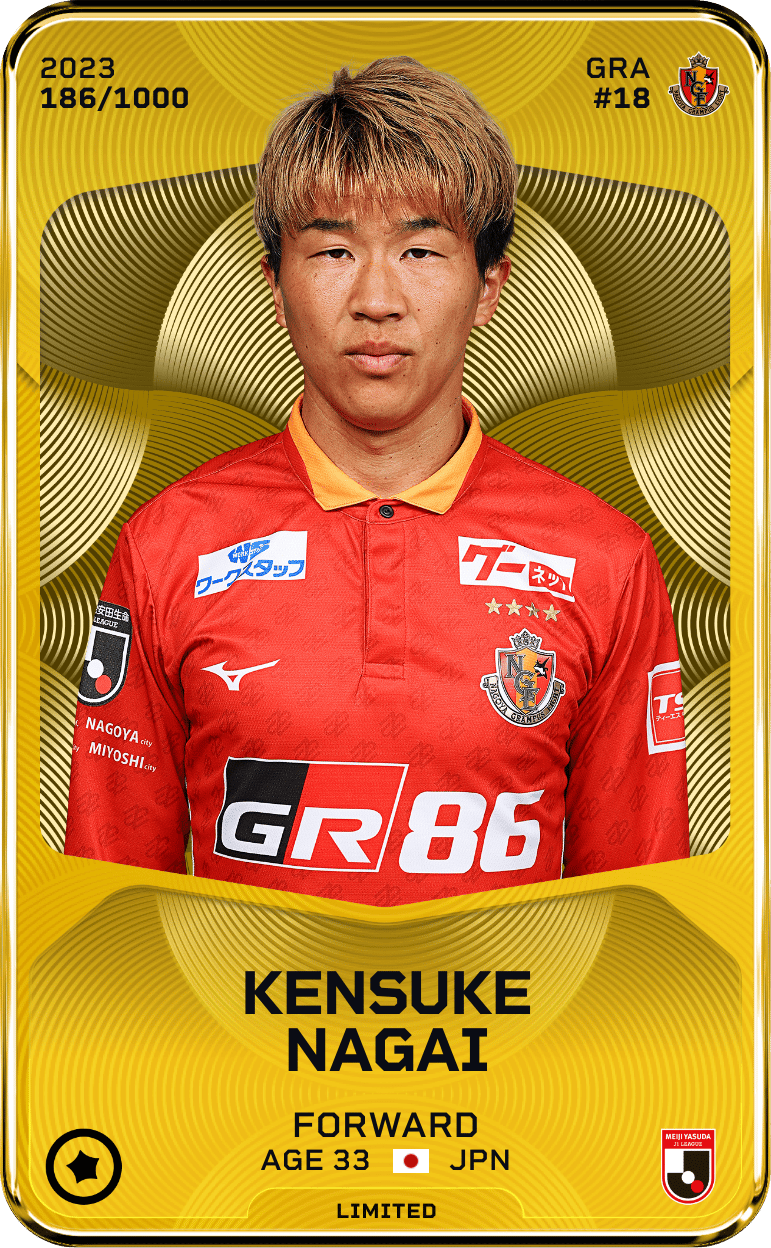 Kensuke Nagai 2023-24 • Limited 186/1000
