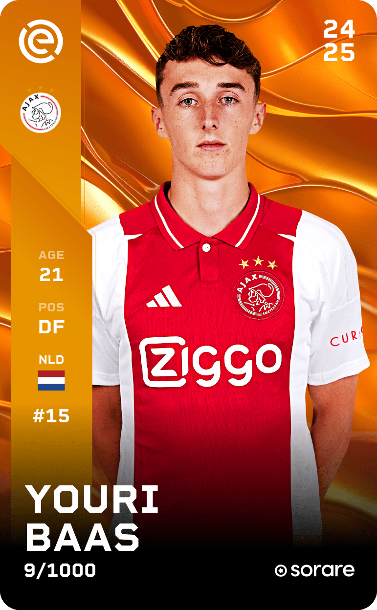 Youri Baas 2024-25 • Limited 9/1000