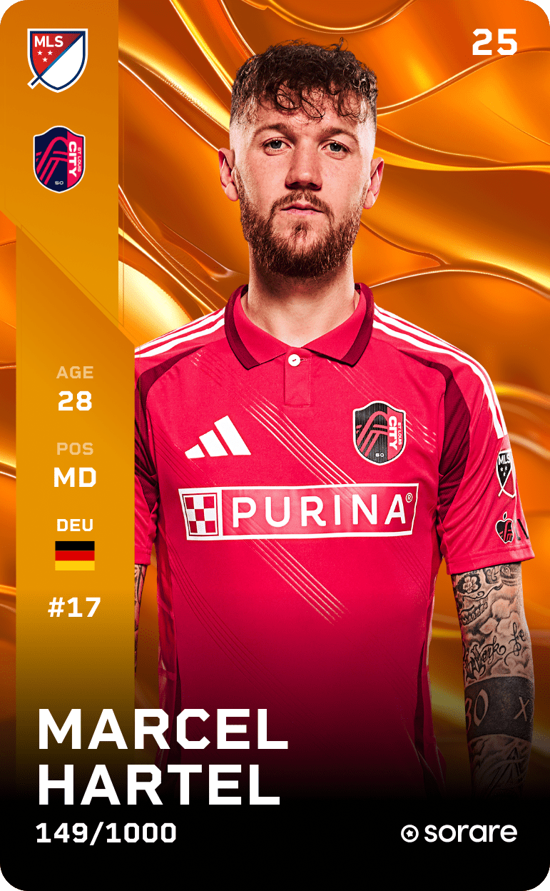 Marcel Hartel 2025-26 • Limited 149/1000