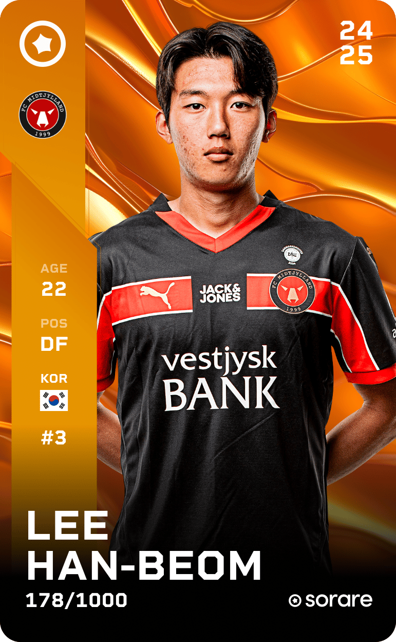 Lee Han-Bum 2024-25 • Limited 178/1000