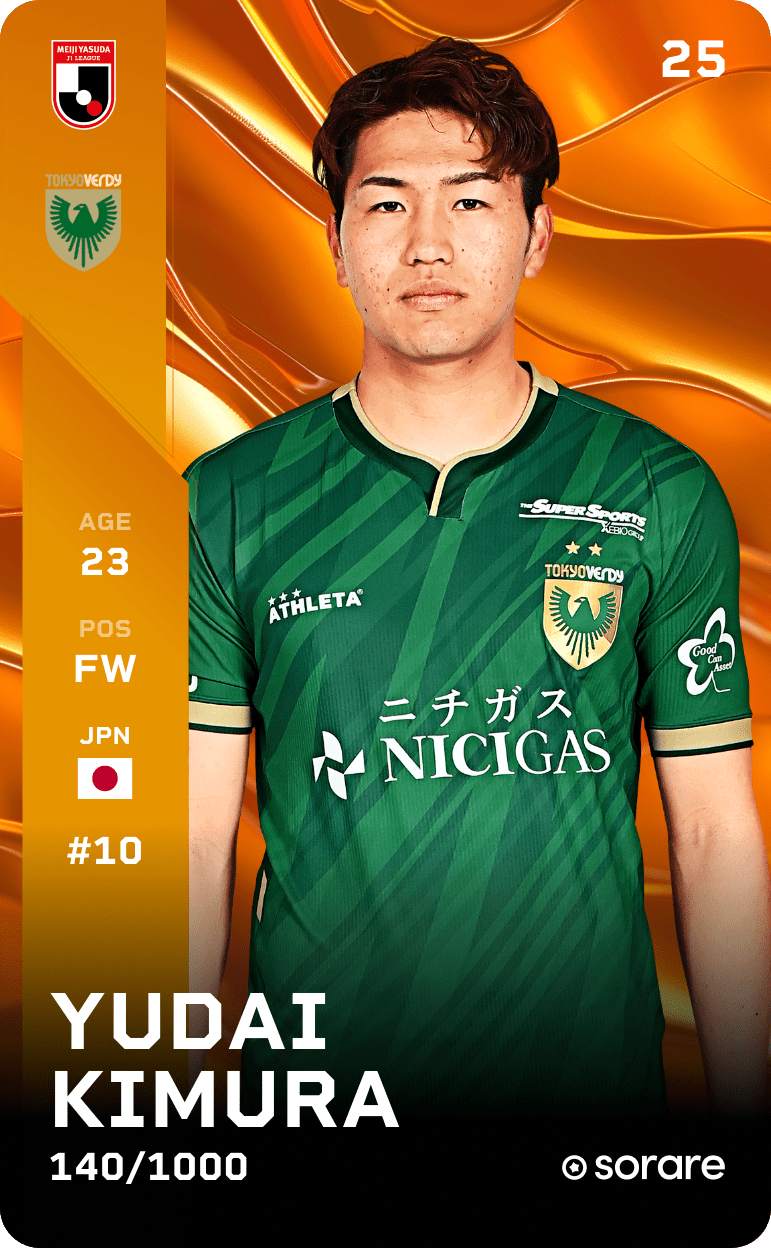 Yudai Kimura 2025-26 • Limited 140/1000