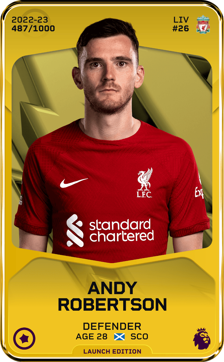 Andy Robertson 2022-23 • Limited 487/1000