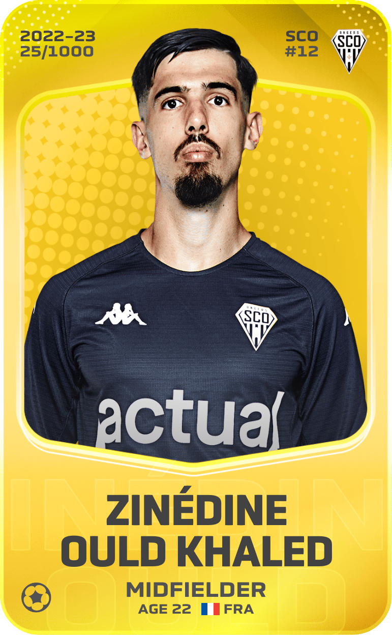 Zinédine Ould Khaled 2022-23 • Limited 25/1000
