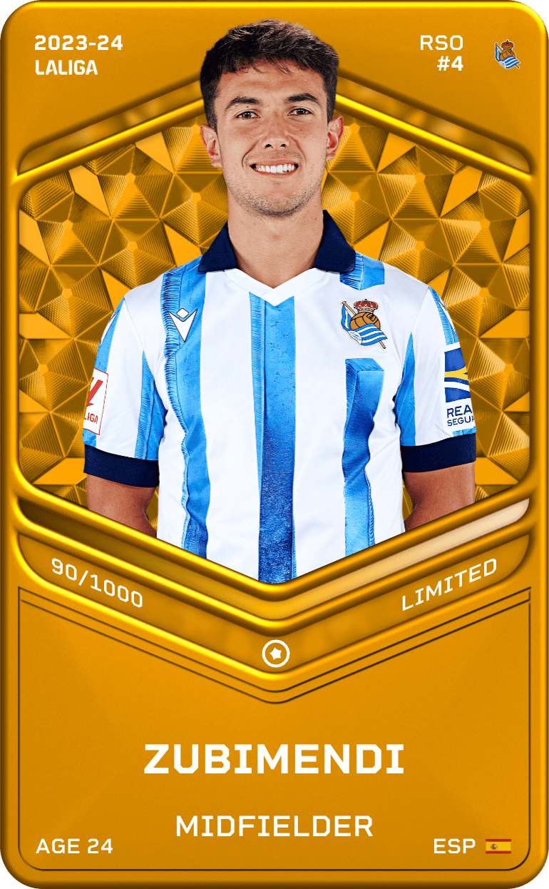 Zubimendi 2023-24 • Limited 90/1000