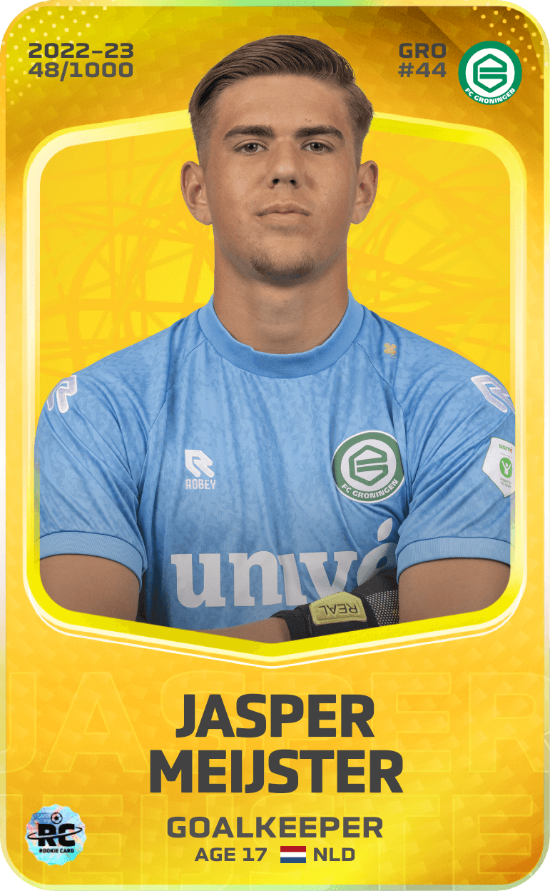 Jasper Meijster 2022-23 • Limited 48/1000