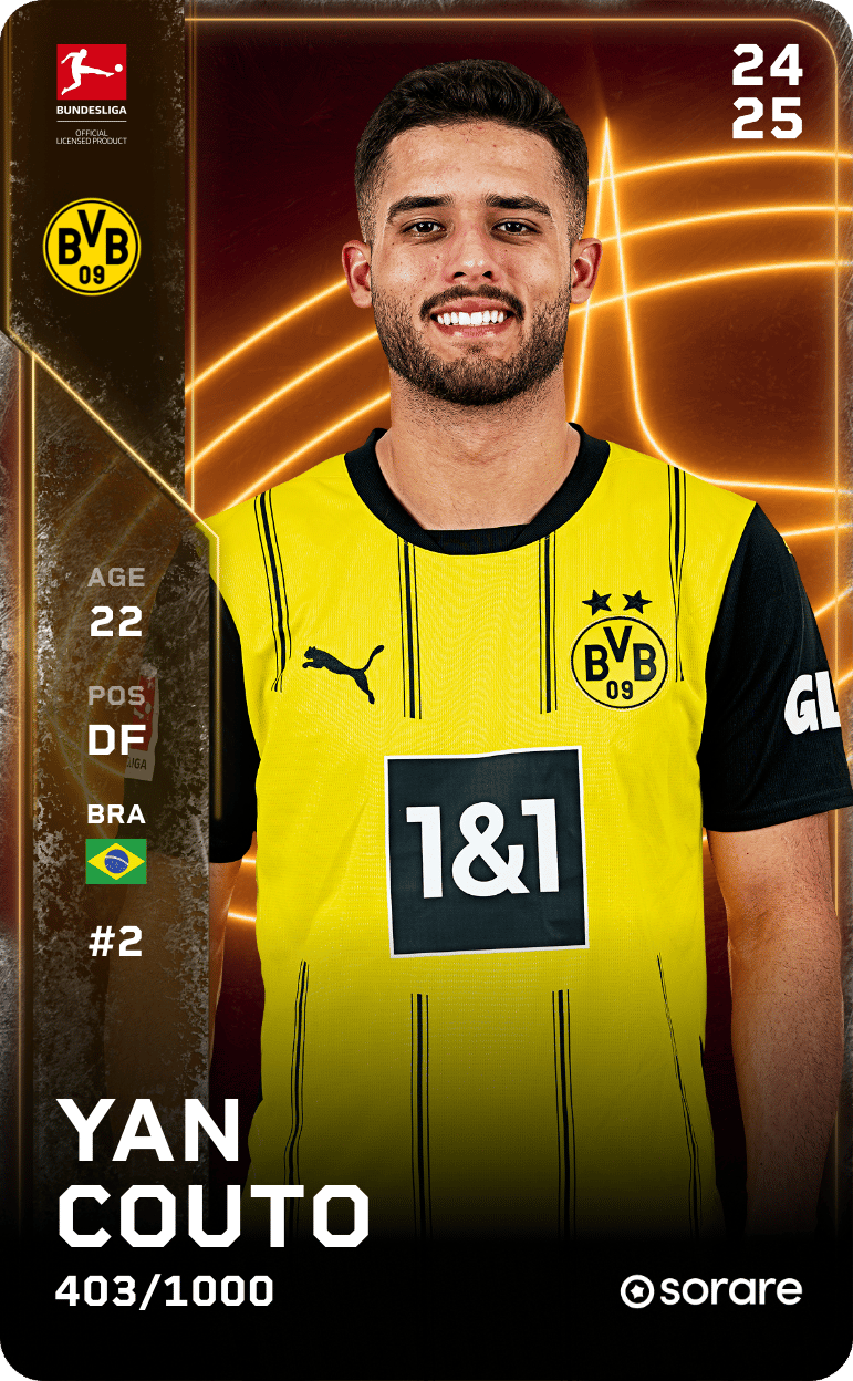 Yan Couto 2024-25 • Limited 403/1000