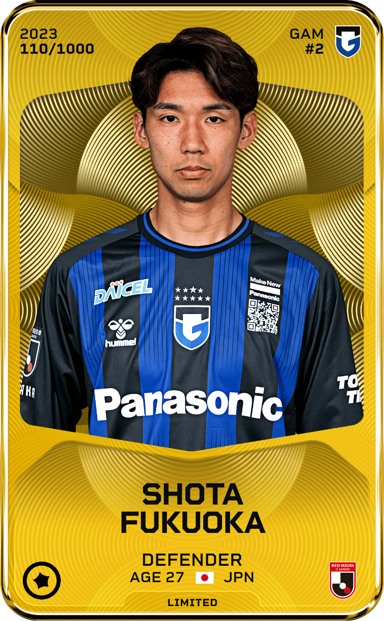 Shota Fukuoka 2023-24 • Limited 110/1000