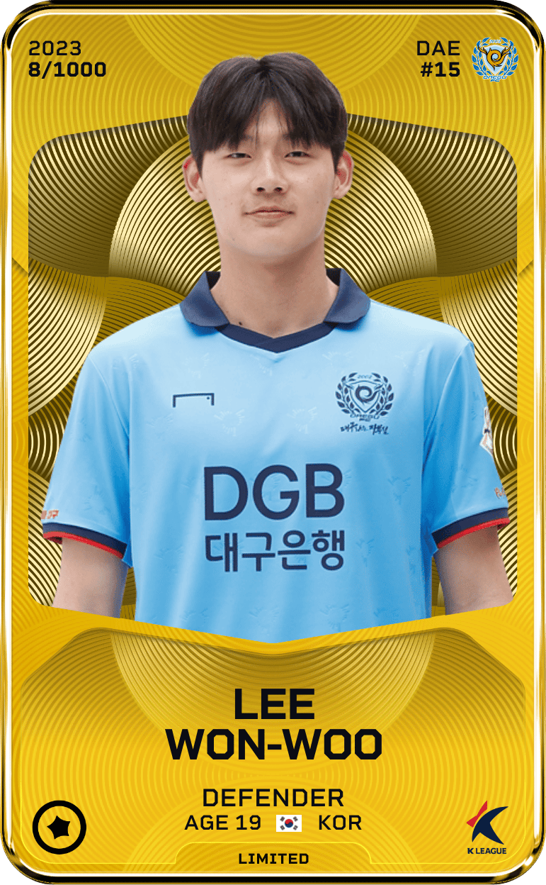 Lee Won-Woo 2023-24 • Limited 8/1000