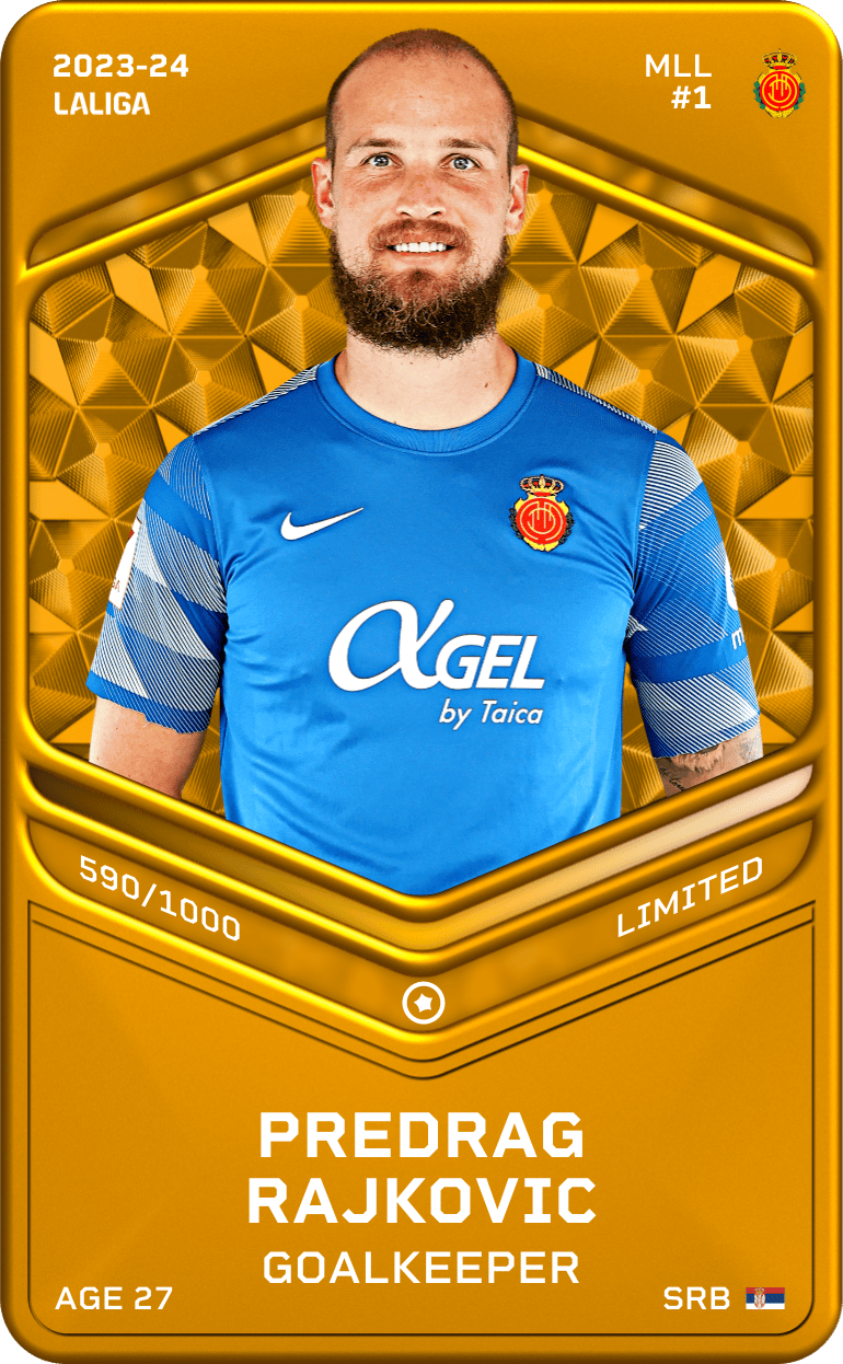Predrag Rajkovic 2023-24 • Limited 590/1000