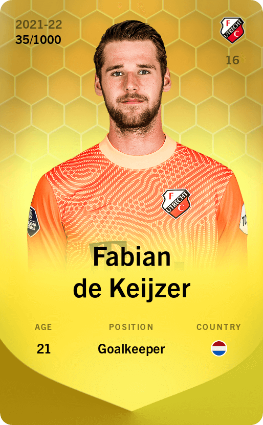 Fabian de Keijzer 2021-22 • Limited 35/1000