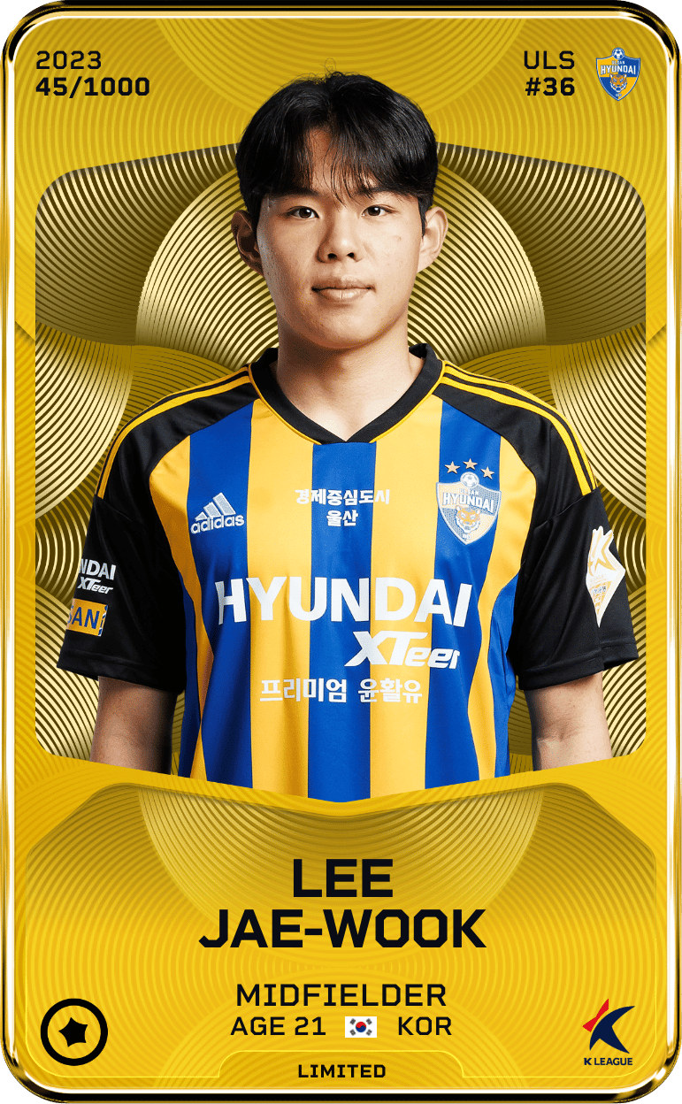 Lee Jae-Wook 2023-24 • Limited 45/1000
