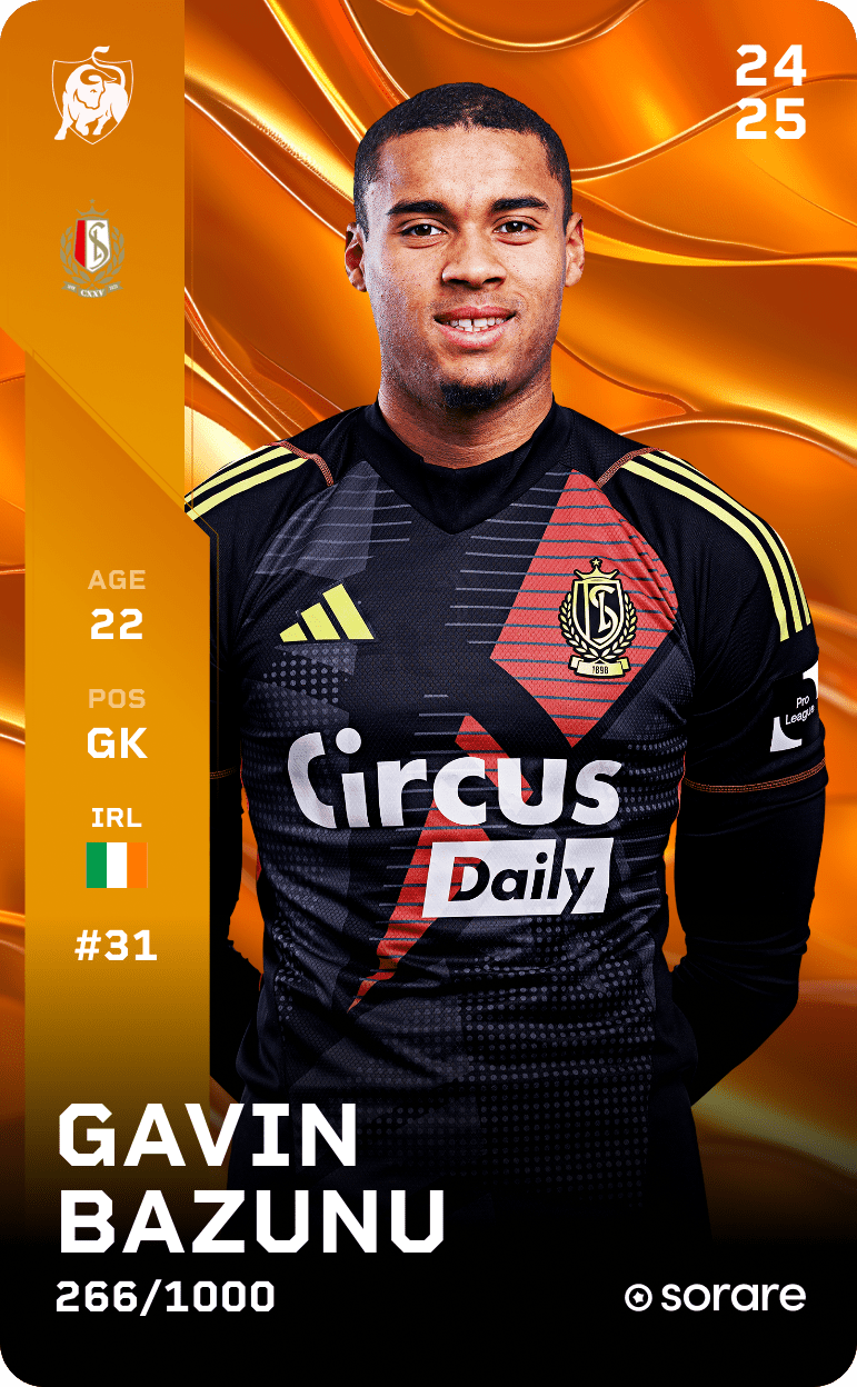 Gavin Bazunu 2024-25 • Limited 266/1000