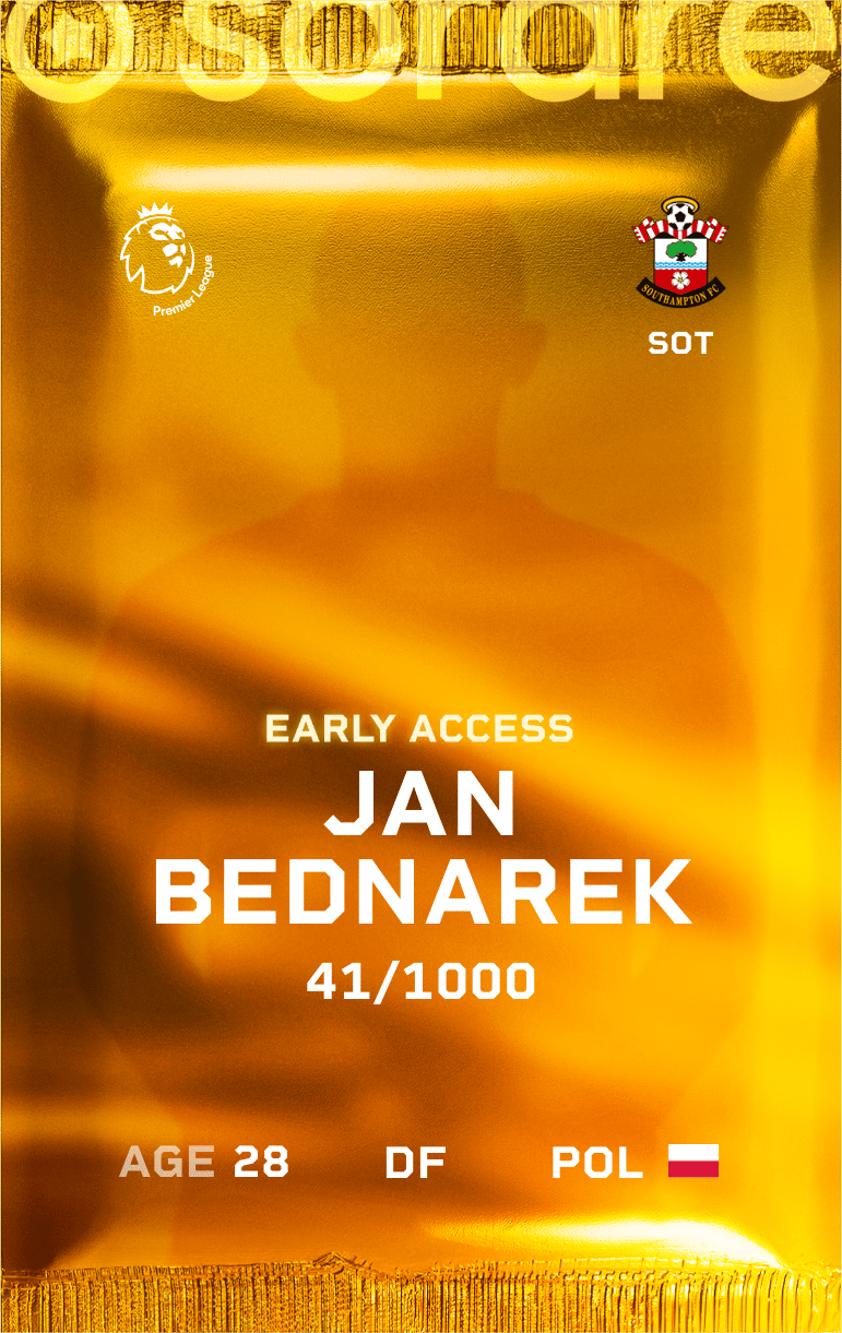 Jan Bednarek 2024-25 • Limited 41/1000