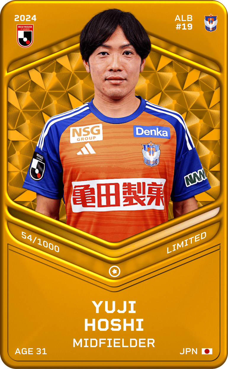 Yuji Hoshi 2024-25 • Limited 54/1000