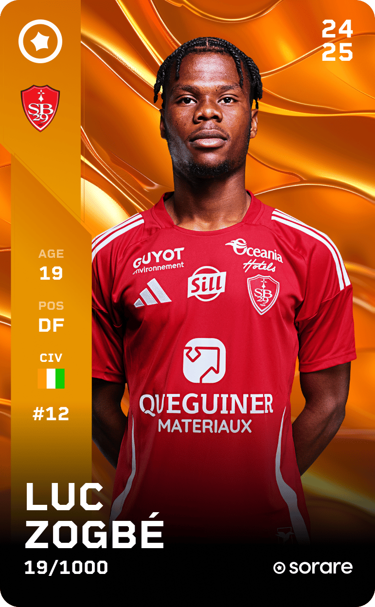Luck Zogbé 2024-25 • Limited 19/1000
