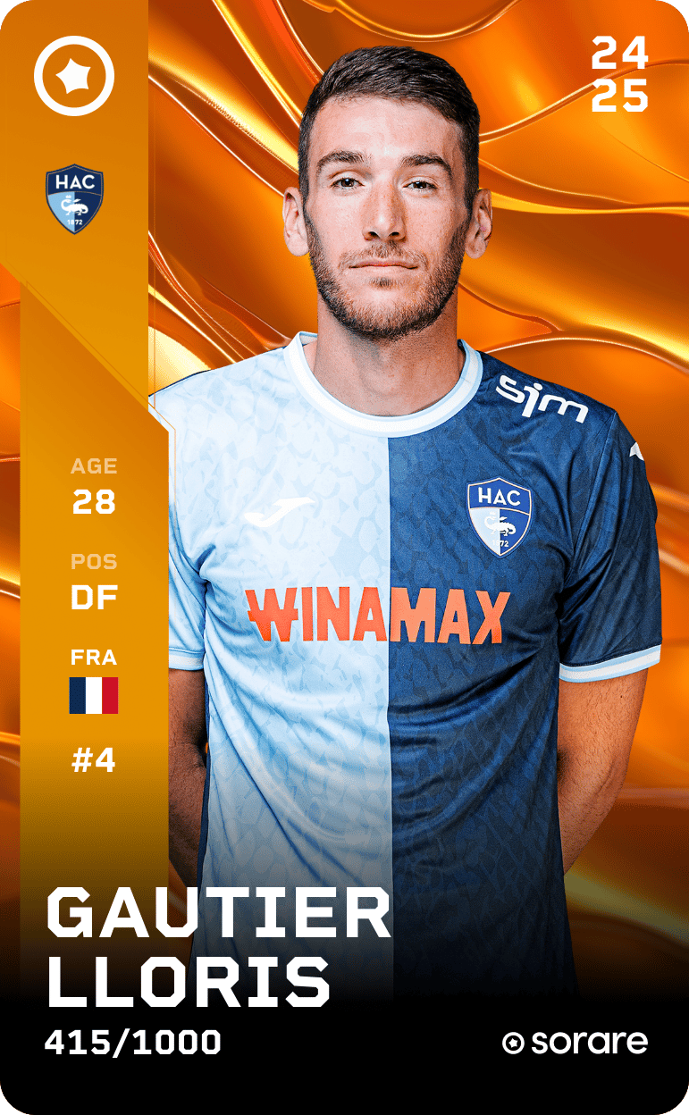 Gautier Lloris 2024-25 • Limited 415/1000