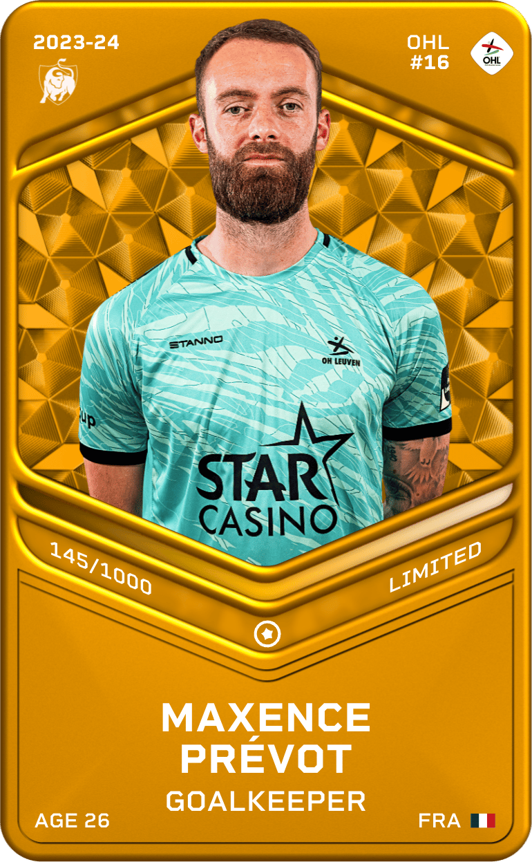 Maxence Prévot 2023-24 • Limited 145/1000