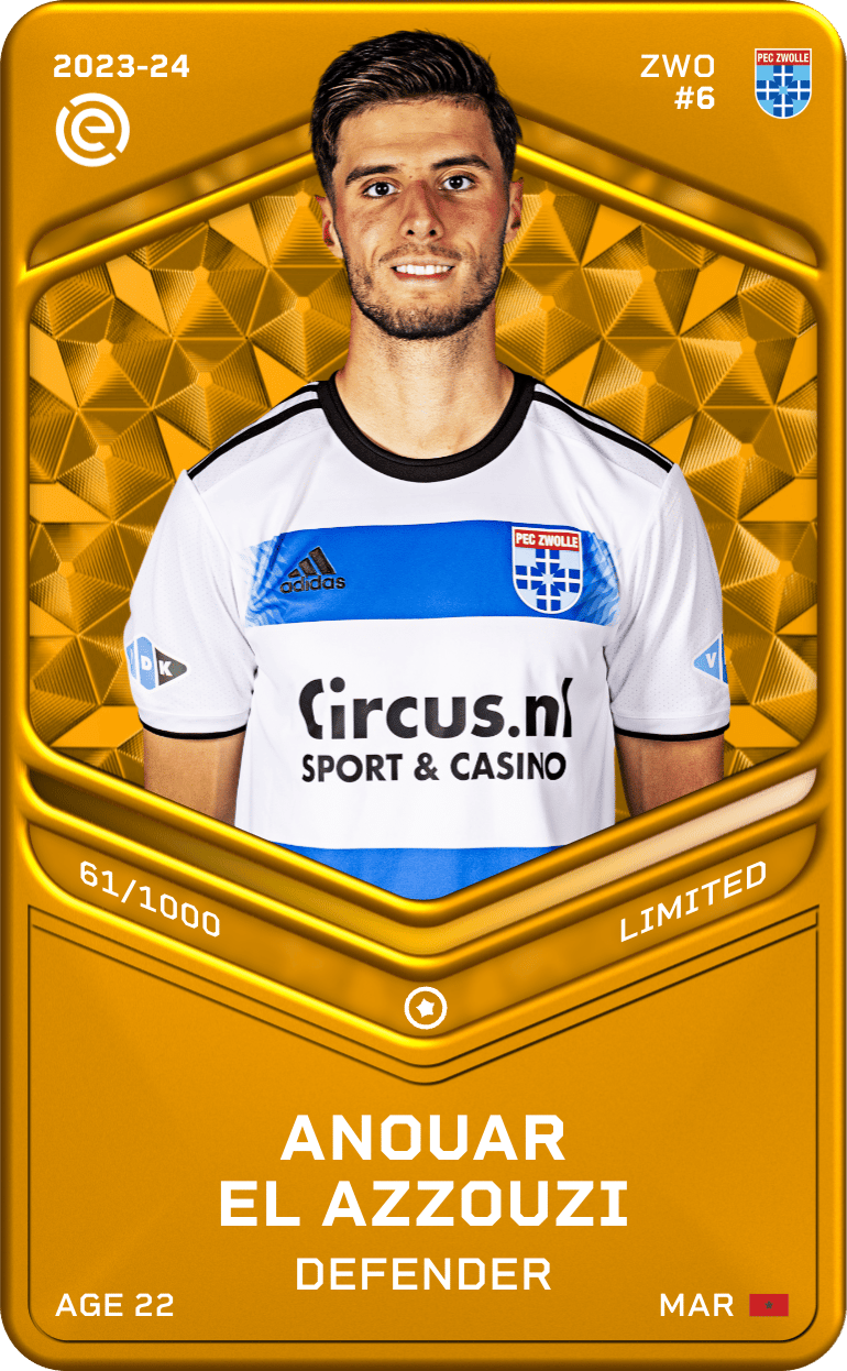 Anouar El Azzouzi 2023-24 • Limited 61/1000