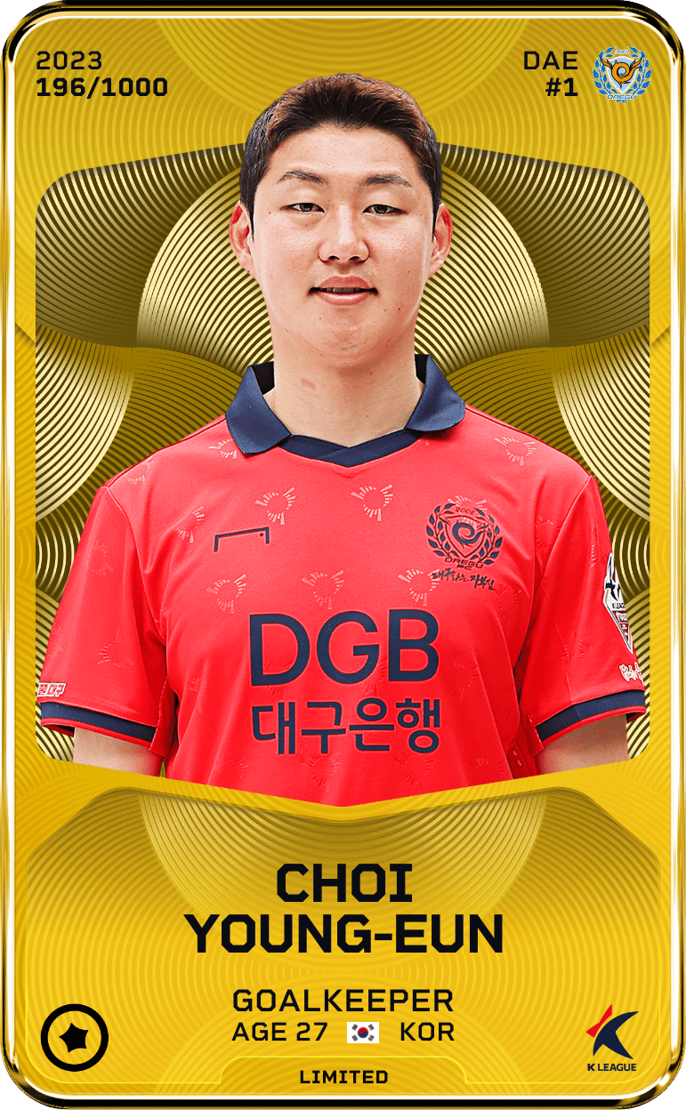 Choi Young-Eun 2023-24 • Limited 196/1000