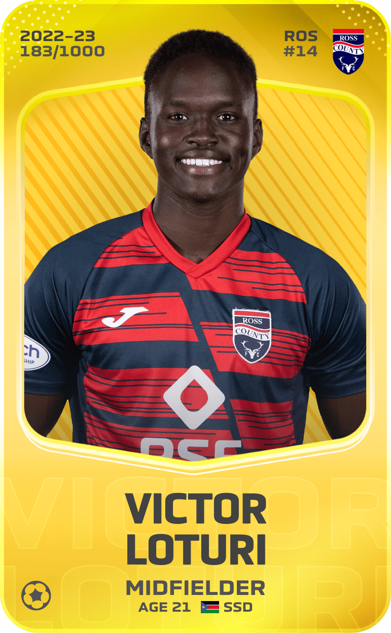 Victor Loturi 2022-23 • Limited 183/1000