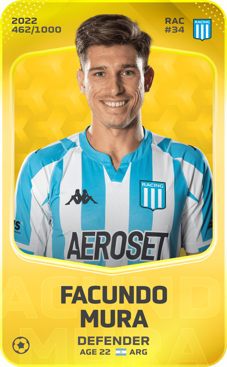 Facundo Mura 2022-23 • Limited 462/1000
