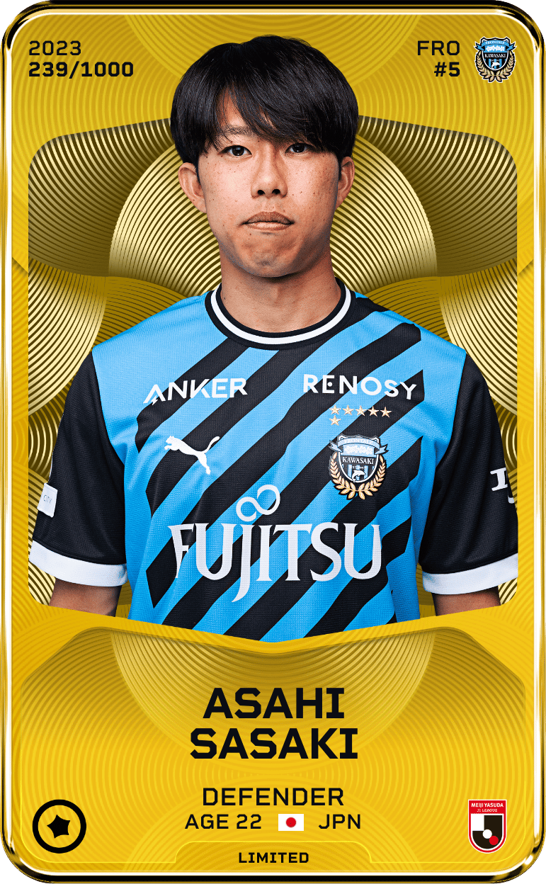 Asahi Sasaki 2023-24 • Limited 239/1000