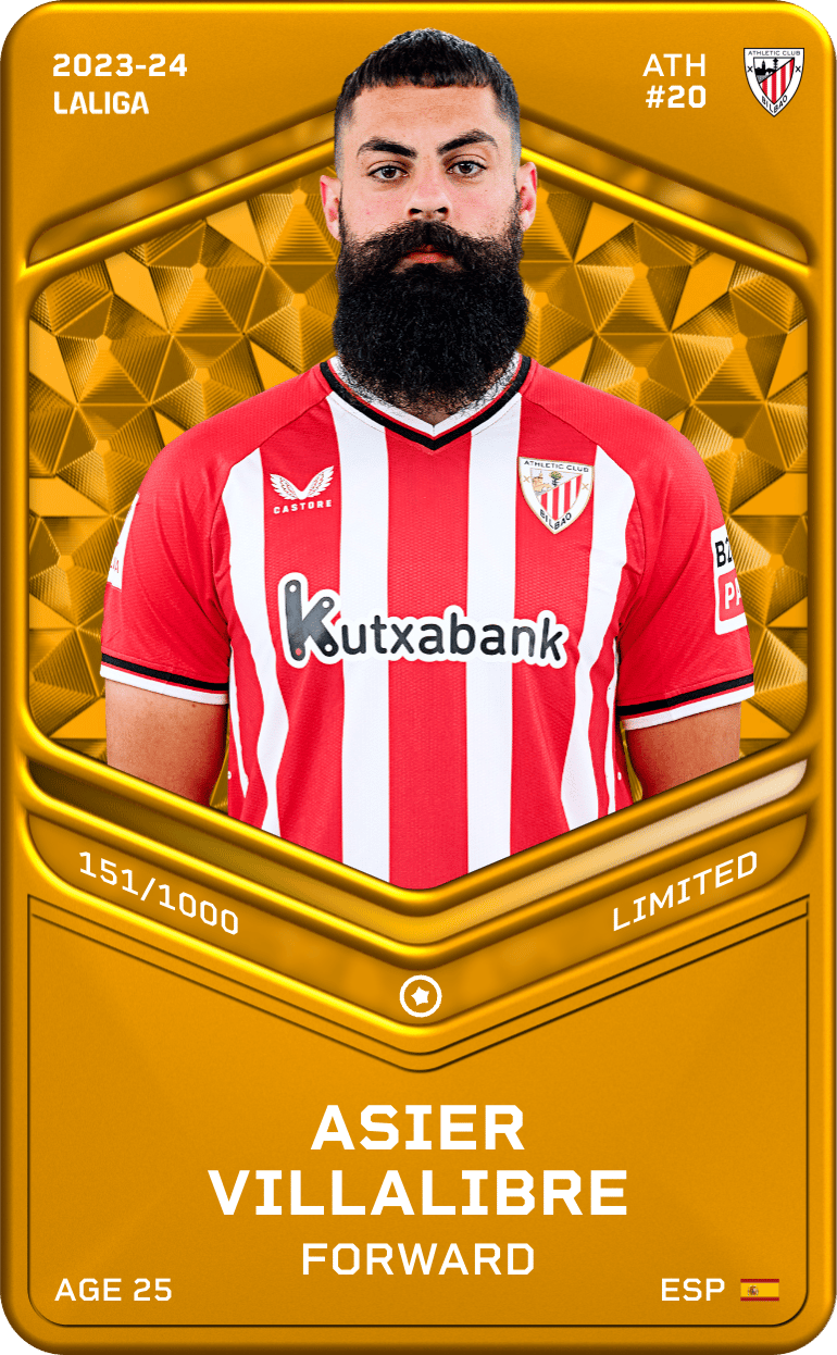 Asier Villalibre 2023-24 • Limited 151/1000