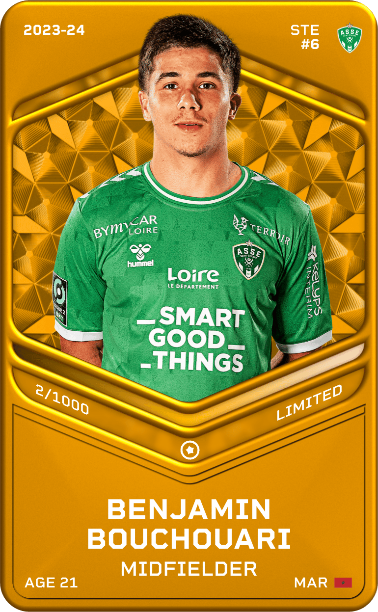 Benjamin Bouchouari 2023-24 • Limited 2/1000