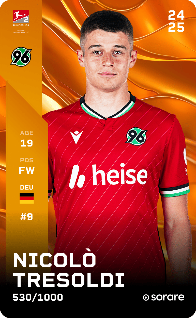 Nicolò Tresoldi 2024-25 • Limited 530/1000