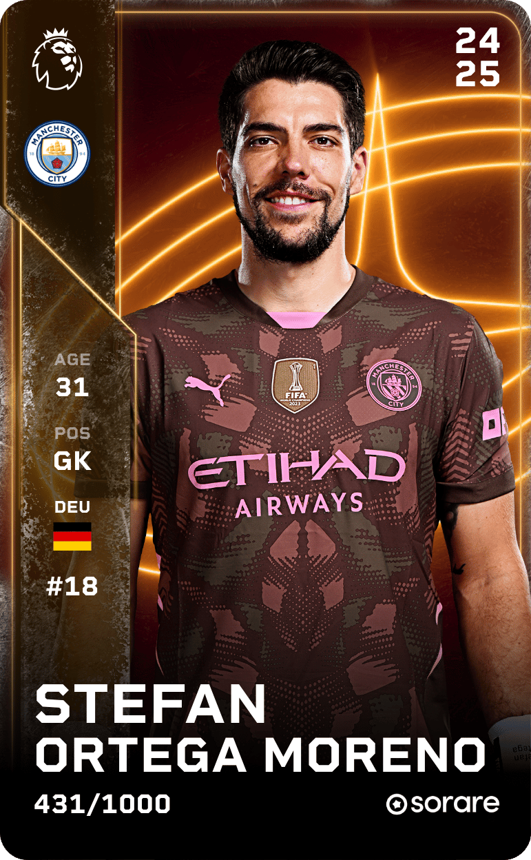 Stefan Ortega Moreno 2024-25 • Limited 431/1000