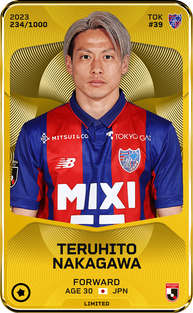 Teruhito Nakagawa 2023-24 • Limited 234/1000