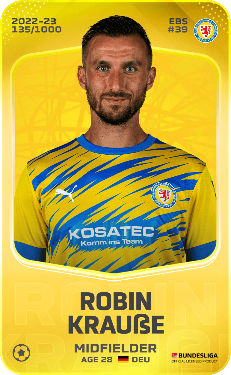 Robin Krauße 2022-23 • Limited 135/1000