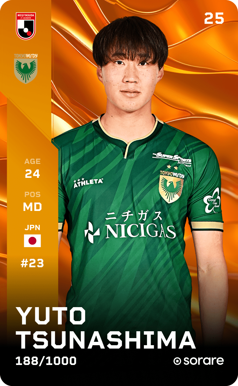 Yuto Tsunashima 2025-26 • Limited 188/1000