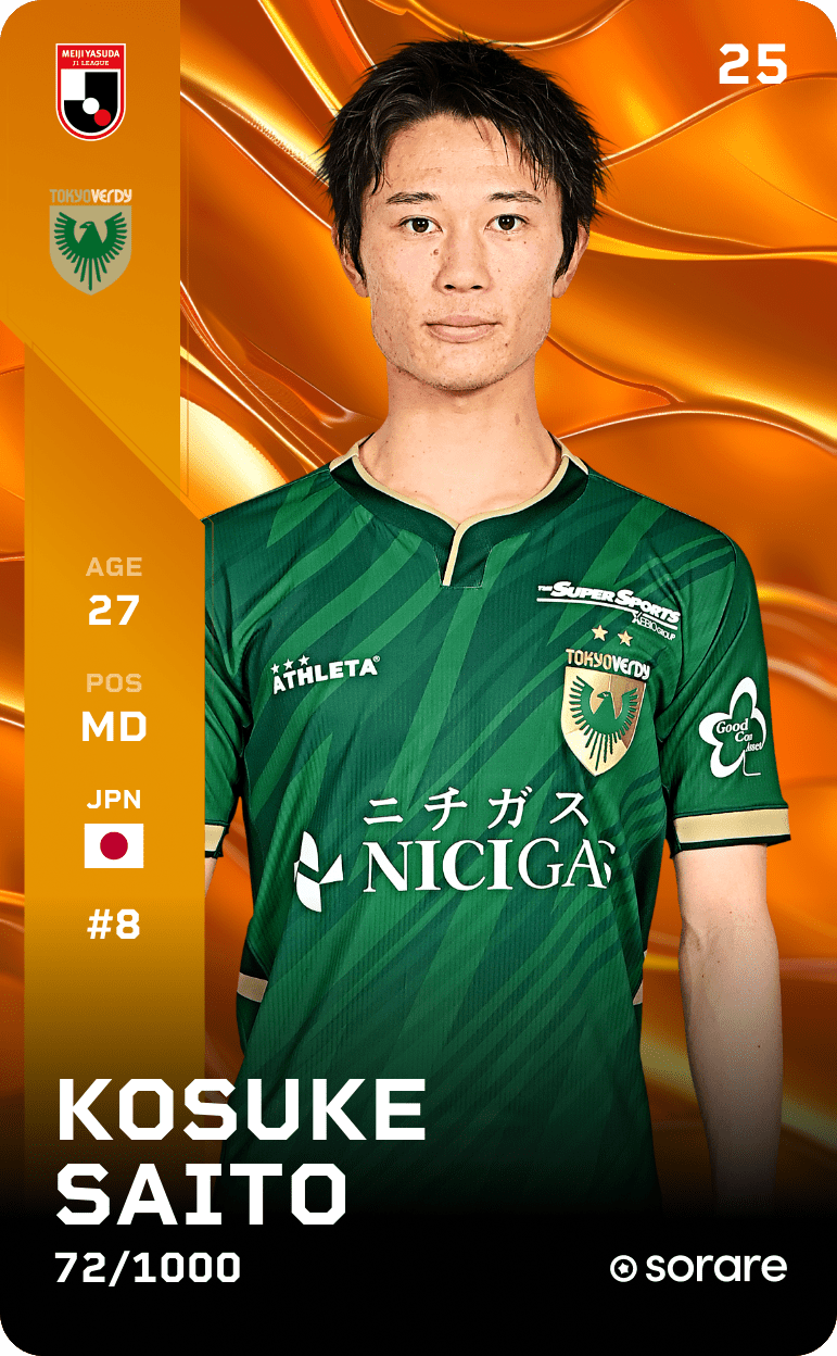 Kosuke Saito 2025-26 • Limited 72/1000