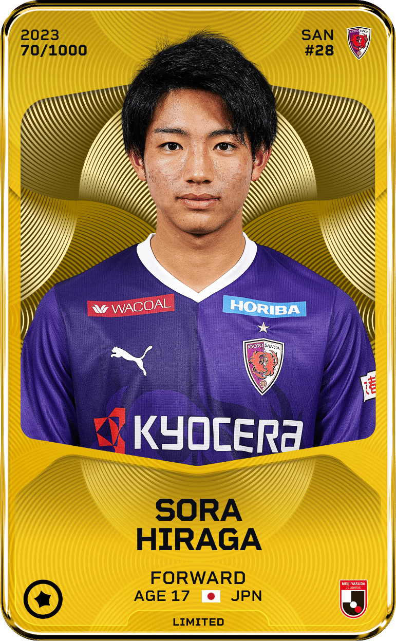 Sora Hiraga 2023-24 • Limited 70/1000