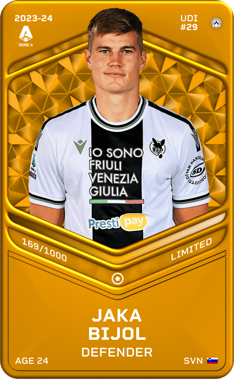 Jaka Bijol 2023-24 • Limited 169/1000