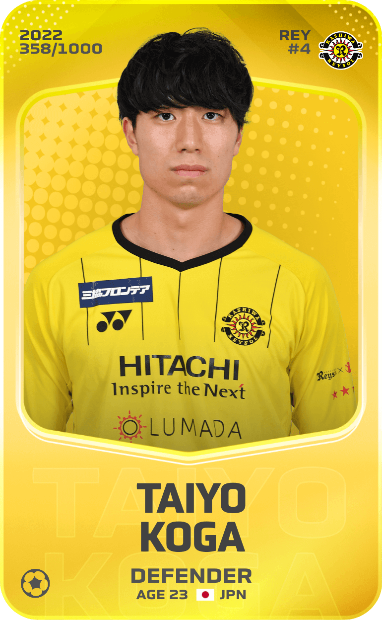 Taiyo Koga 2022-23 • Limited 358/1000